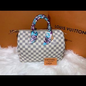 ❌SOLD❌ Louis Vuitton Speedy 30 Damier Azur